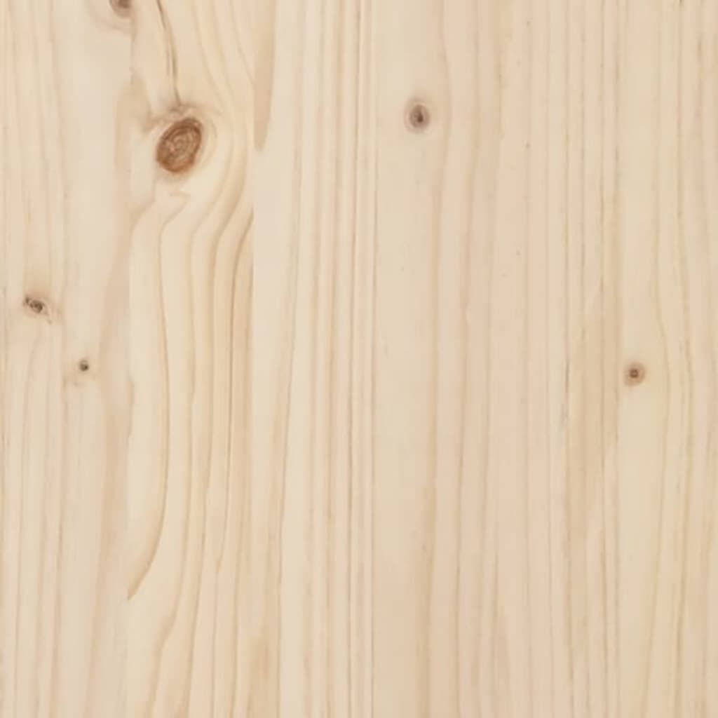 vidaXL Dog Bed 101.5x74x9 cm Solid Wood Pine