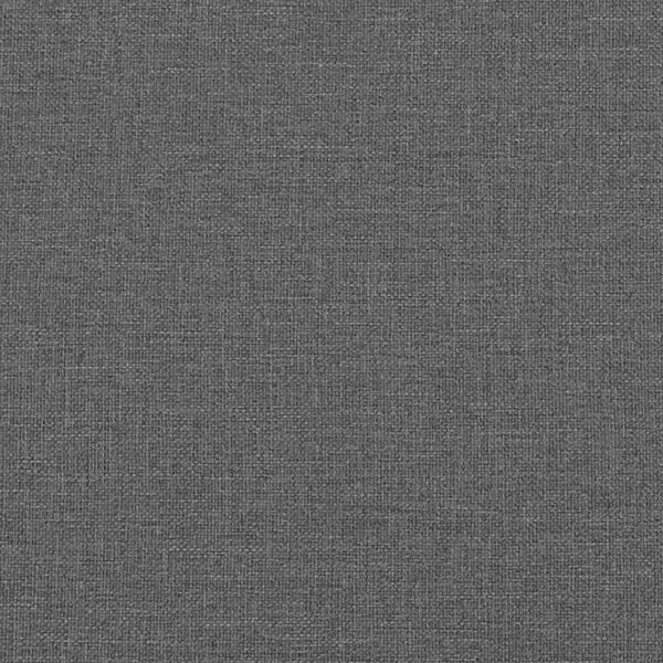 vidaXL Bed Frame without Mattress Dark Grey California King Fabric