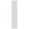 vidaXL File Cabinet Light Grey 90x40x200 cm Steel