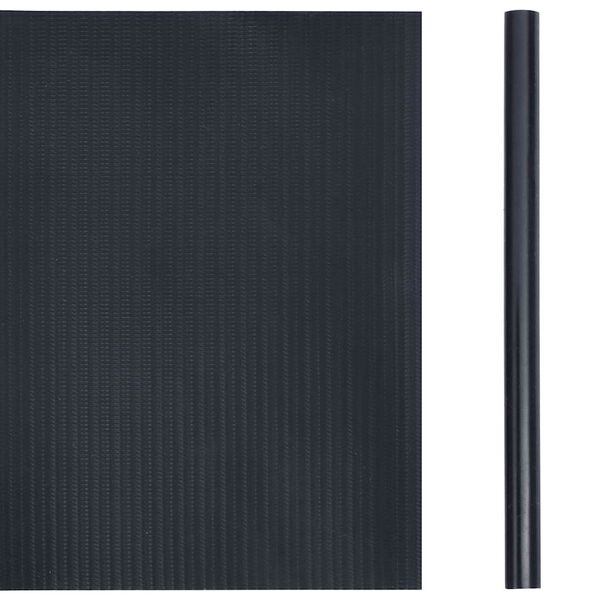 vidaXL Garden Privacy Screens 4 pcs PVC 35x0.19 m Matte Dark Grey