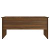 vidaXL Coffee Table Brown Oak 102x50.5x46.5 cm Engineered Wood