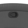 vidaXL Recliner Chair Dark Grey Fabric
