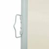 vidaXL Patio Retractable Side Awning 600x160 cm Cream