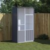 vidaXL Bird Cage Anthracite 115x78x200 cm Galvanised Steel