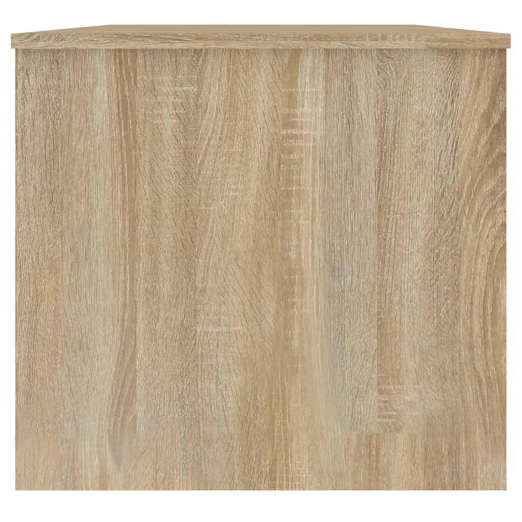 vidaXL Coffee Table Sonoma Oak 102x50.5x46.5 cm Engineered Wood