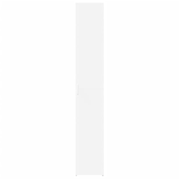 vidaXL Highboard White 30x42.5x185 cm Engineered Wood