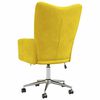 vidaXL Relaxing Chair Mustard Yellow Velvet