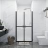vidaXL Shower Door Frosted ESG (73-76)x190 cm