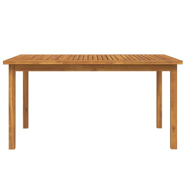 vidaXL 5 Piece Garden Dining Set Solid Wood Acacia