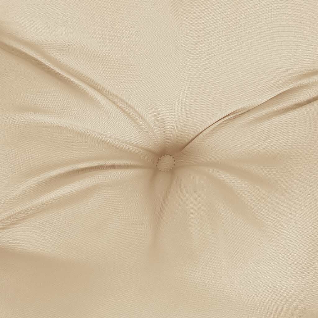 vidaXL Garden Bench Cushion Beige 200x(50+50)x7cm Oxford Fabric