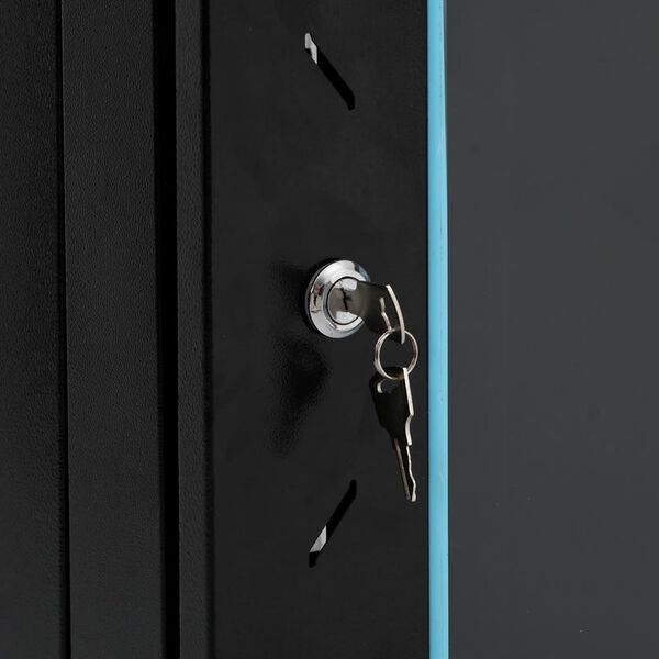 vidaXL 22U Network Cabinet with Swivel Feet 19" IP20 60x60x120 cm