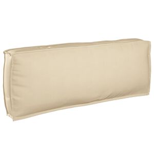 vidaXL Cushion Beige 120 x 40 x 12 cm Oxford Fabric