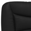 vidaXL Headboard Cushion "Hvar" Black 152 cm Queen Faux Leather