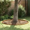 vidaXL Garden Lawn Edging Rusty 450 x 10 cm Weathering steel