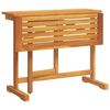 vidaXL Folding Balcony Table 90x60x72 cm Solid Wood Acacia