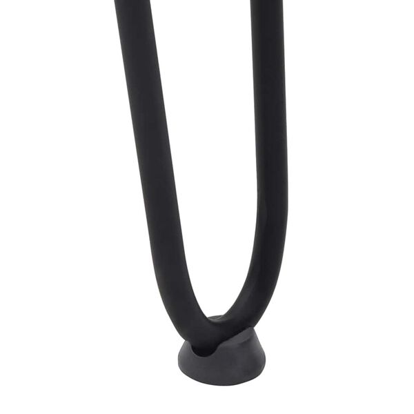 vidaXL Hairpin Legs for Coffee Table 4 pcs Black 42 cm Solid Steel