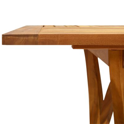 vidaXL Garden Table 150x90x75 cm Solid Acacia Wood