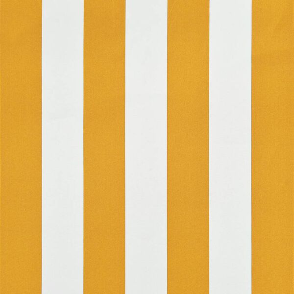 vidaXL Retractable Awning 200x150 cm Yellow and White