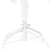 vidaXL Artificial Pre-lit Christmas Tree with Ball Set White 210 cm PVC