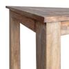 vidaXL Dining Table Solid Mahogany Wood 120x60x77 cm