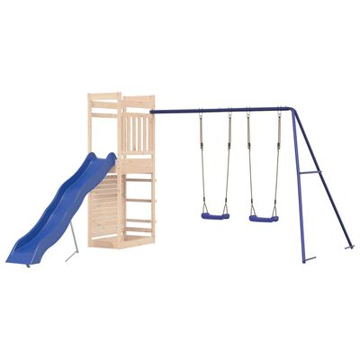 vidaXL Outdoor Playset Solid Wood Pine