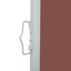vidaXL Retractable Side Awning 120 x 300 cm Brown
