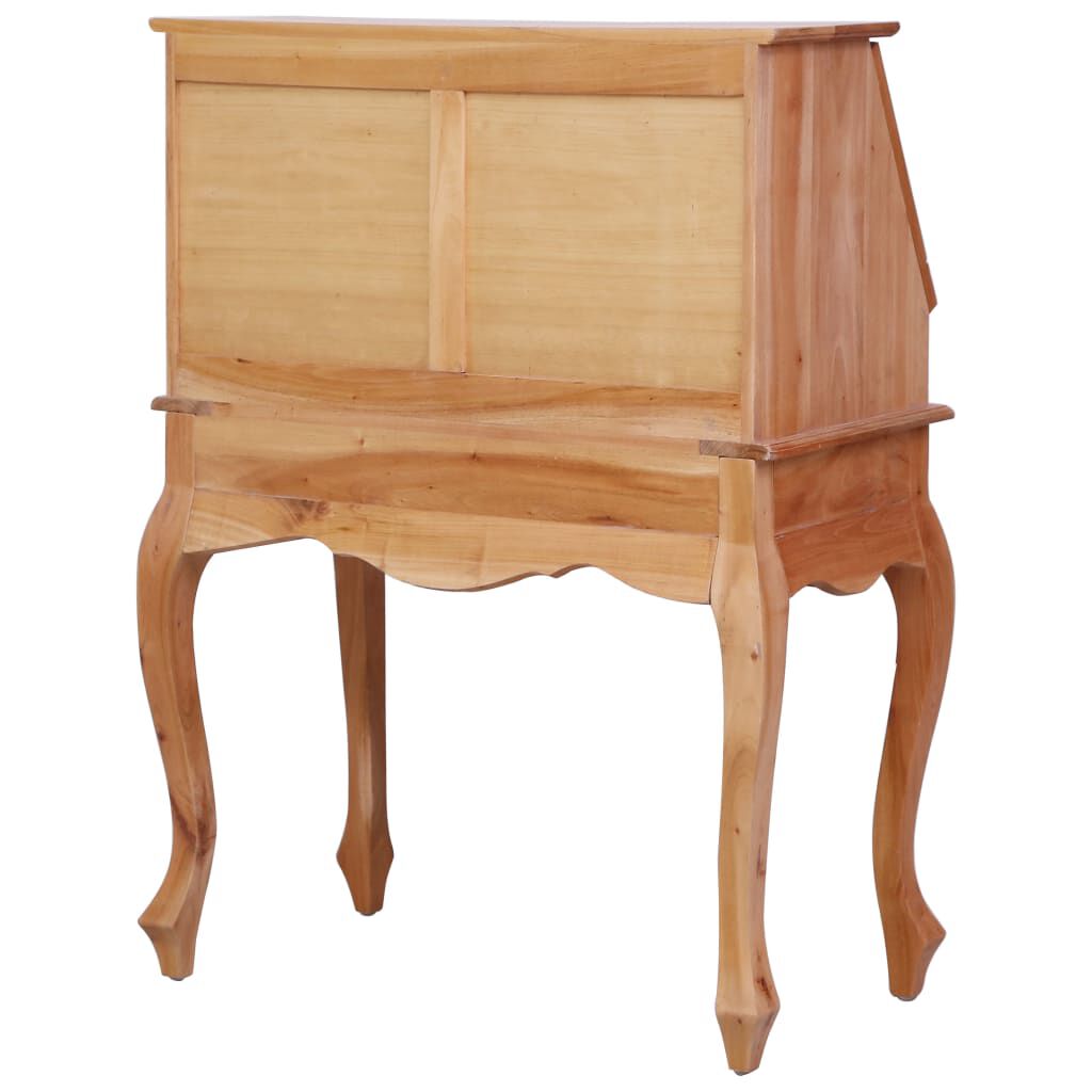 vidaXL Secretary Desk 78x42x103 cm Solid Mahogany Wood