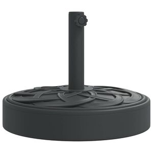 vidaXL Parasol Base for &Oslash;38 / 48 mm Poles 25 kg Round