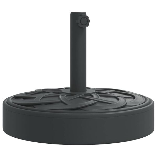 vidaXL Parasol Base for &Oslash;38 / 48 mm Poles 25 kg Round