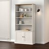 vidaXL Bookcase VIGO White 85x35x170 cm Solid Wood Pine