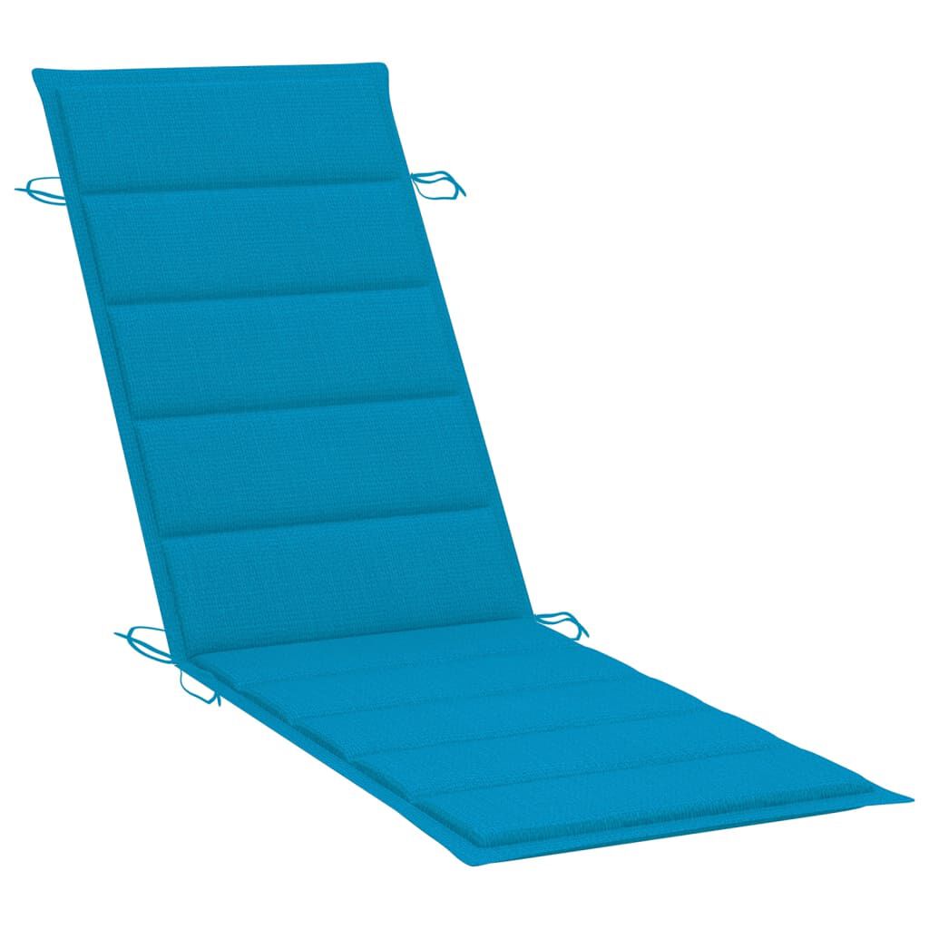 vidaXL Sun Loungers 2 pcs with Cushions Solid Wood Acacia