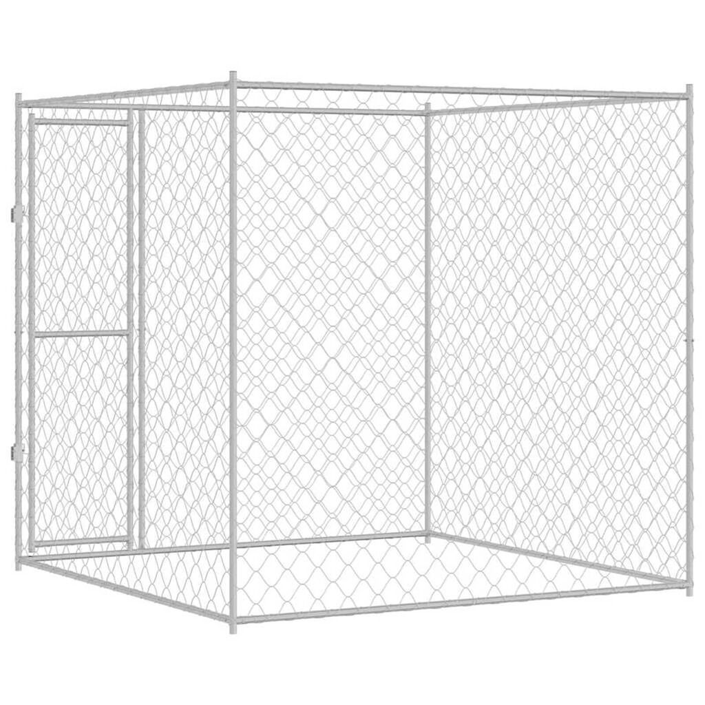 vidaXL Dog Cage 2 x 2 x 2 m Steel