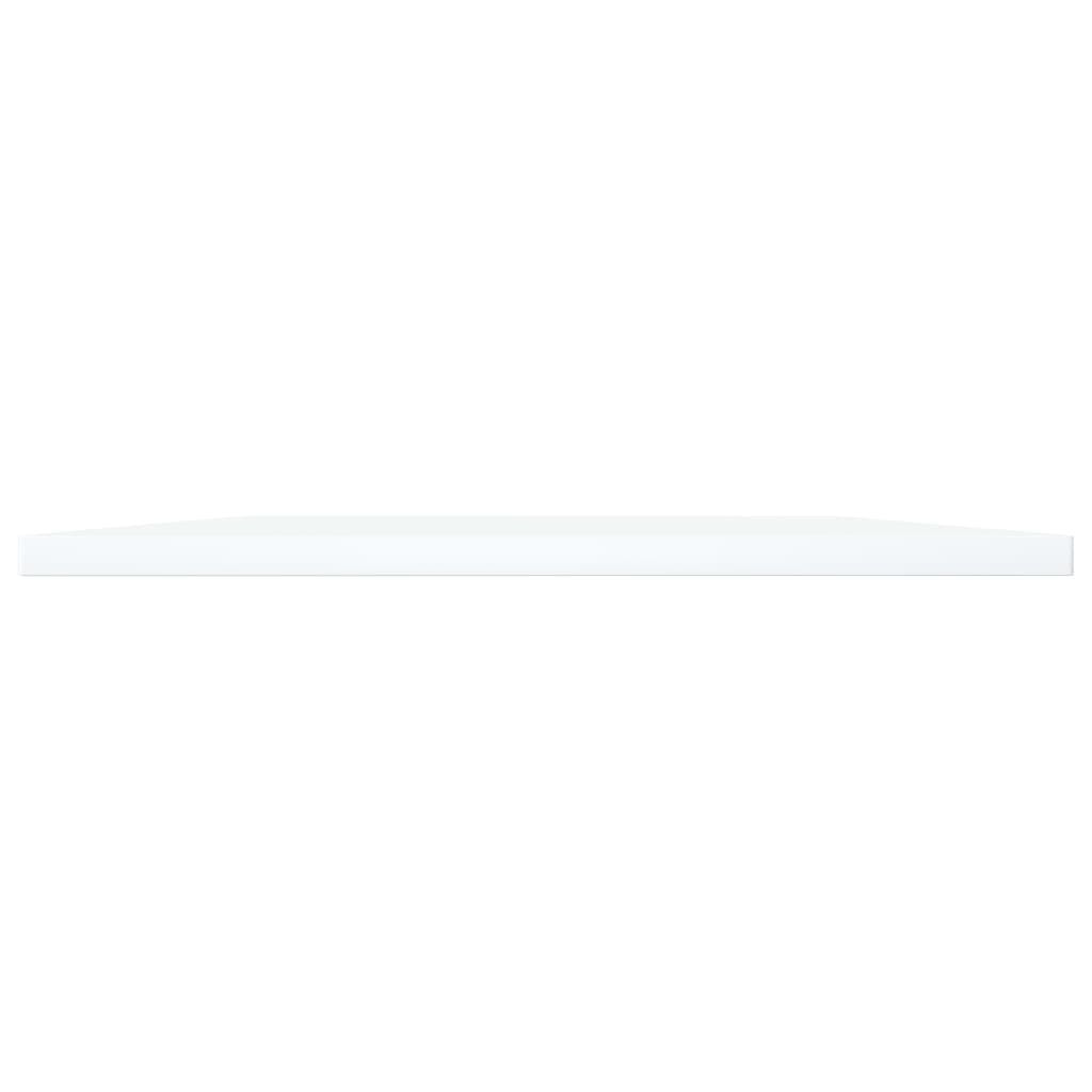 vidaXL Bookshelf Boards 4 pcs White 80x40x1.5 cm Engineered Wood