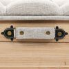 vidaXL Storage Bench 110 cm Solid Wood Fir