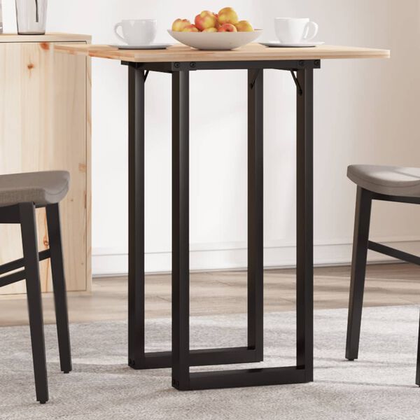 vidaXL Dining Table Legs O-Frame 80x40x73 cm Steel