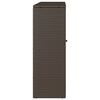 vidaXL Storage Cabinet with Storage Brown 100 x 36 x 102 cm Rattan