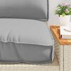 vidaXL Cushion Set 3 pcs Grey Oxford Fabric