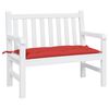 vidaXL Garden Bench Cushion Red 100x50x7cm Oxford Fabric