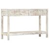 vidaXL Console Table 120x35x75 cm Solid Mango Wood