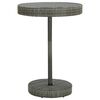 vidaXL 5 Piece Garden Bar Set with Cushions Poly Rattan Grey
