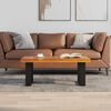 vidaXL Coffee Table Teak Resin 100x50 cm