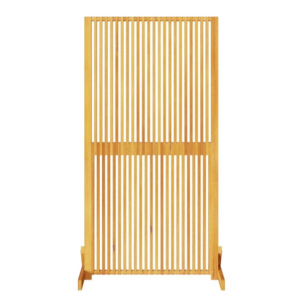 vidaXL Privacy Screen Indoor/Outdoor 150 cm Solid Acacia Wood