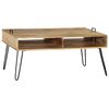vidaXL Coffee Table Solid Mango Wood 100x60x45 cm