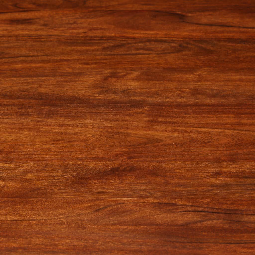 vidaXL Dining Table Solid Acacia Wood with Honey Finish 120x76 cm