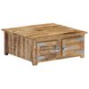 vidaXL Coffee Table 70x70x30 cm Solid Mango Wood