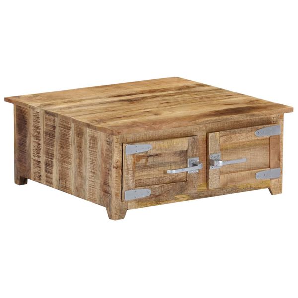 vidaXL Coffee Table 70x70x30 cm Solid Mango Wood