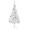 vidaXL Artificial Pre-lit Christmas Tree with Ball Set 180cm 620 Branches