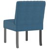 vidaXL Slipper Chair Blue Velvet