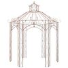vidaXL Garden Pavilion Antique Brown 3 m Iron