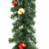 vidaXL Christmas Garland Decorated with Baubles 5 m